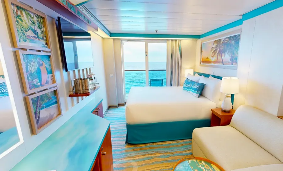 Extended Balcony Staterooms aboard Margaritaville at Sea Islander — photo 2