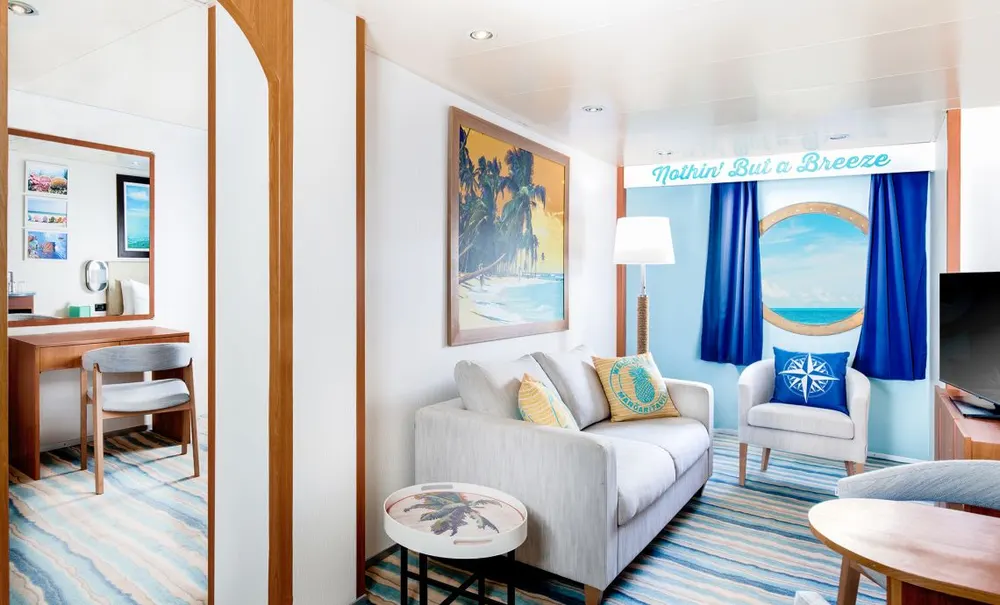 Serene Junior Suites aboard Margaritaville at Sea Paradise