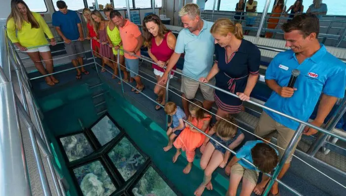 Glass Bottom Boat shore excursion in Key West, Florida