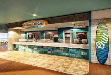 License to Chill Sandwich Shack aboard Margaritaville at Sea Beachcomber
