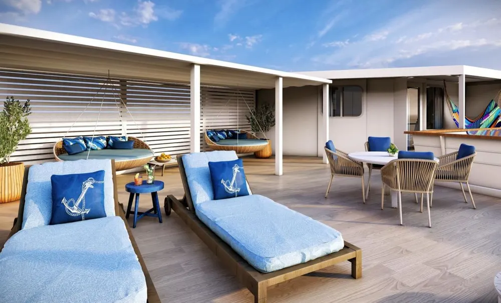 Son Of A Son Of A Sailor Bridge Wing Suite aboard Margaritaville at Sea Beachcomber