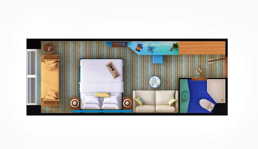 St. Somewhere Premium Ocean View aboard Margaritaville at Sea Beachcomber — photo 4