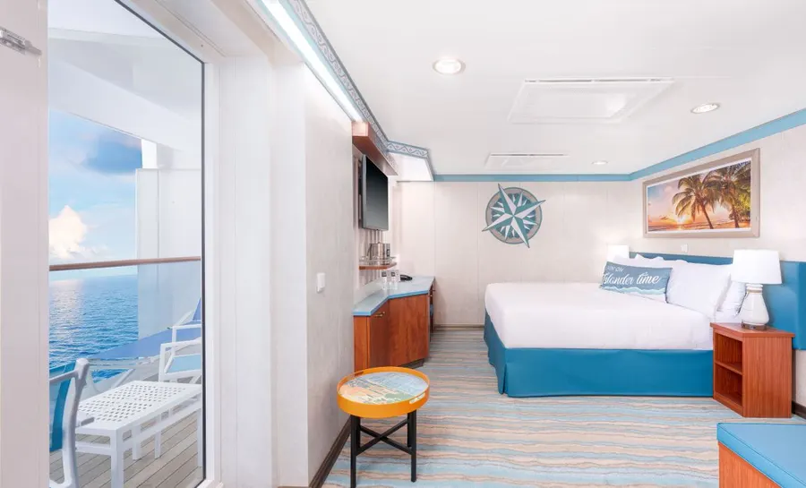 Premium Extended Balcony Staterooms aboard Margaritaville at Sea Islander — photo 2