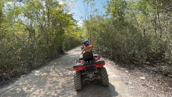 ATV & Beach Adventure shore excursion in Cozumel, Mexico