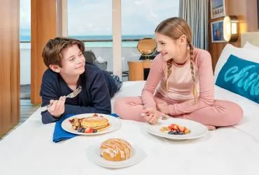 In-Room Dining aboard Margaritaville at Sea Paradise