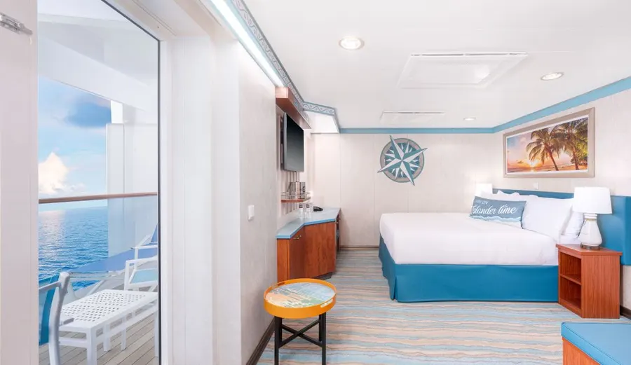 Premium Extended Balcony Staterooms aboard Margaritaville at Sea Islander — photo 3