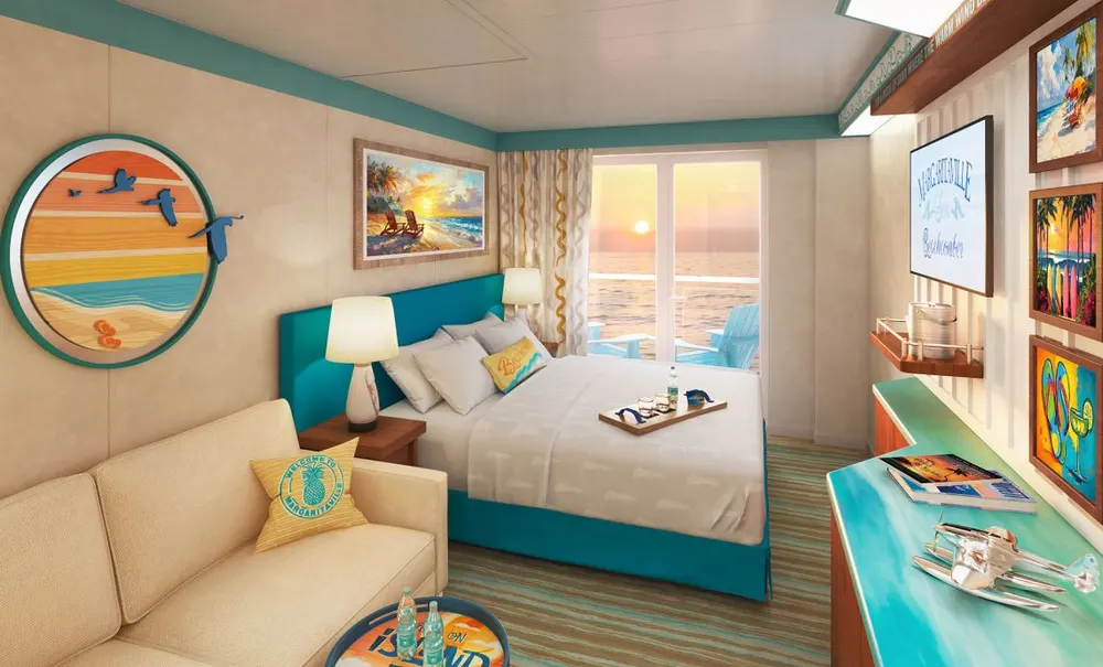 Breezy Balcony Staterooms aboard Margaritaville at Sea Beachcomber